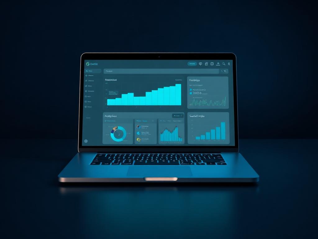 Educator with dashboard